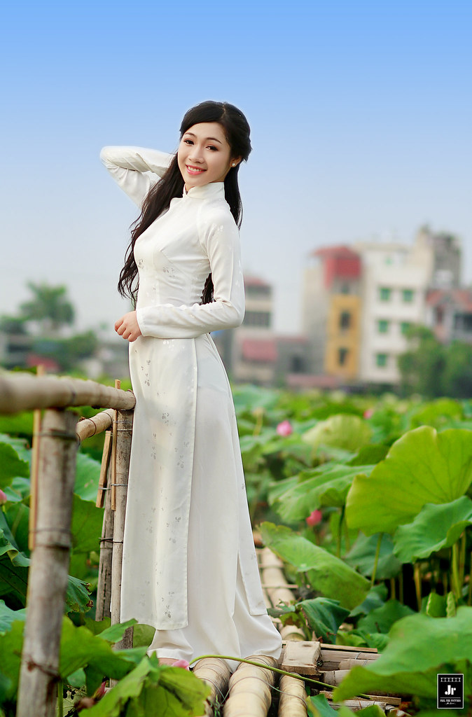 Áo dài trắng hoài cổ [LTJOZ3]
