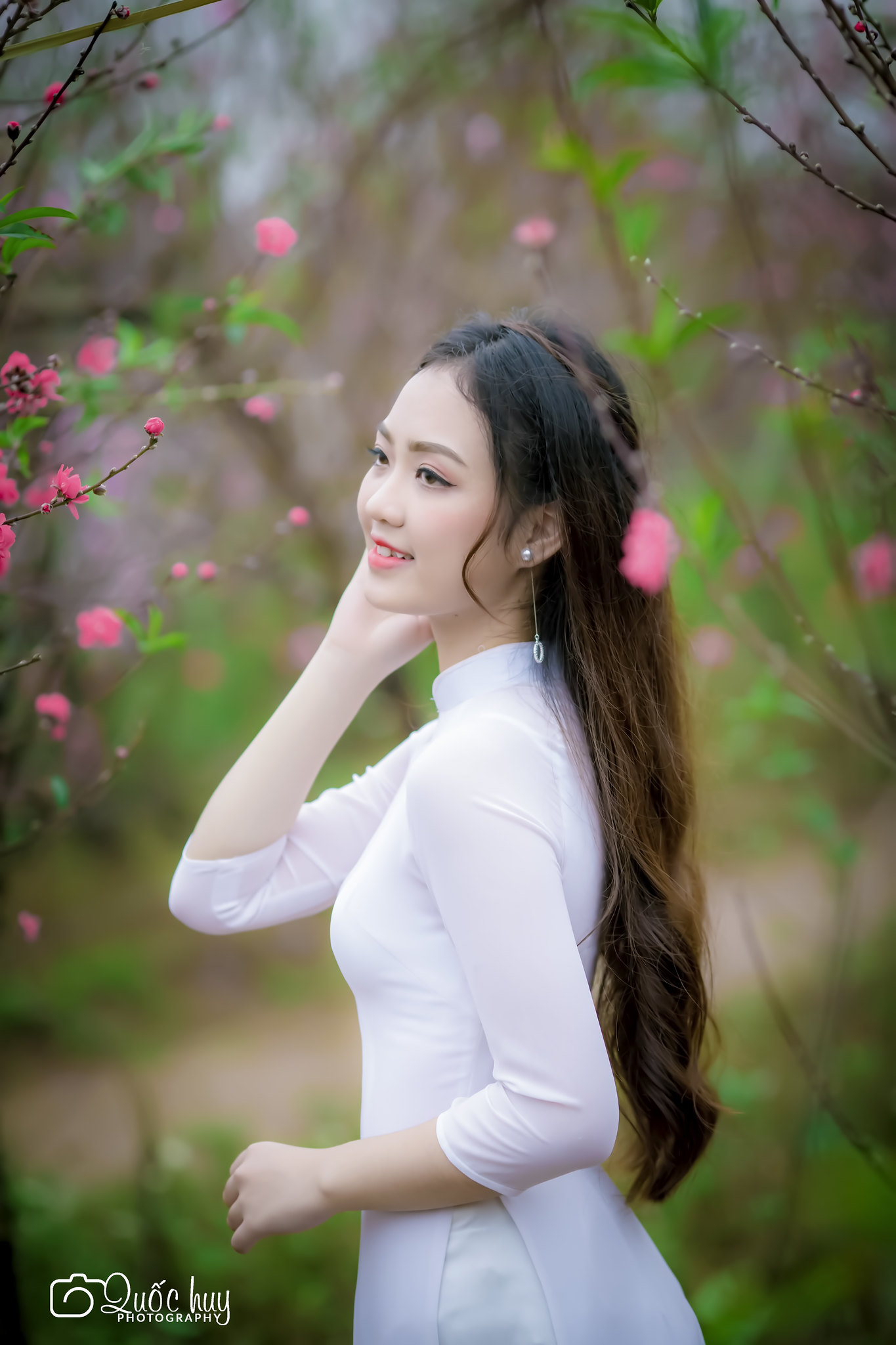 Vẻ đẹp áo dài trắng vẻ đẹp Việt Nam áo dài trắng [P9EHUH]