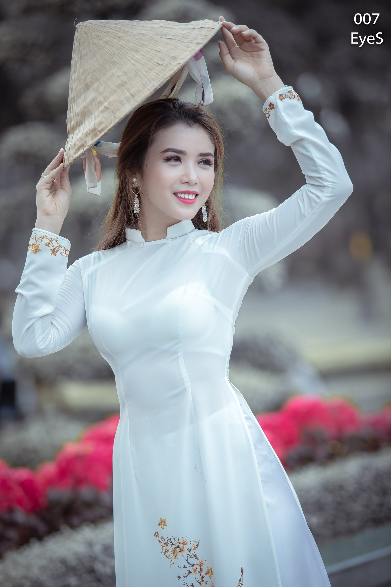 Album áo dài trắng yêu kiều áo dài trắng [DHJ6AF]