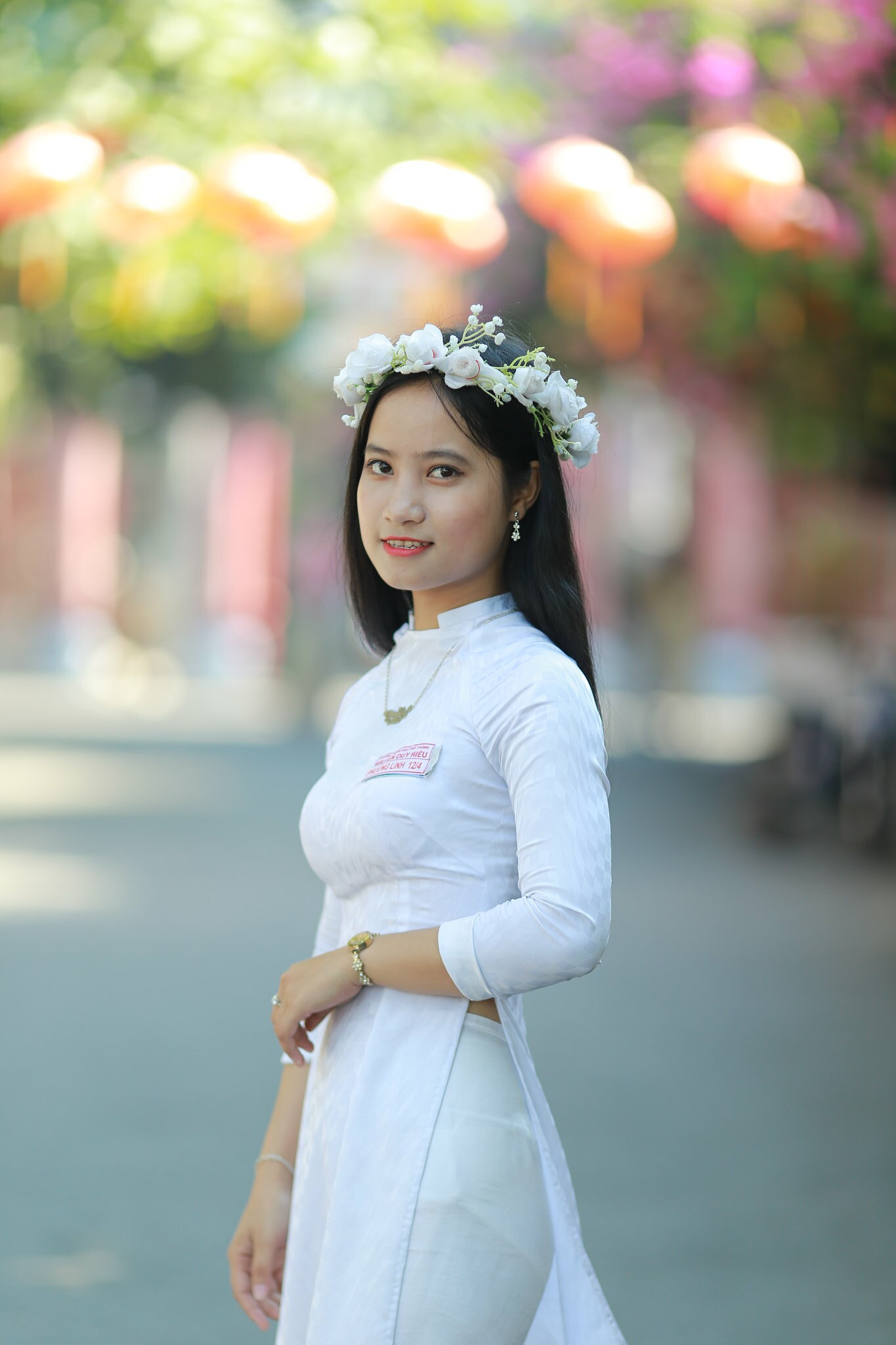 Áo dài trắng nữ nhân nữ sinh vẻ đẹp Việt Nam [VP6BPX]