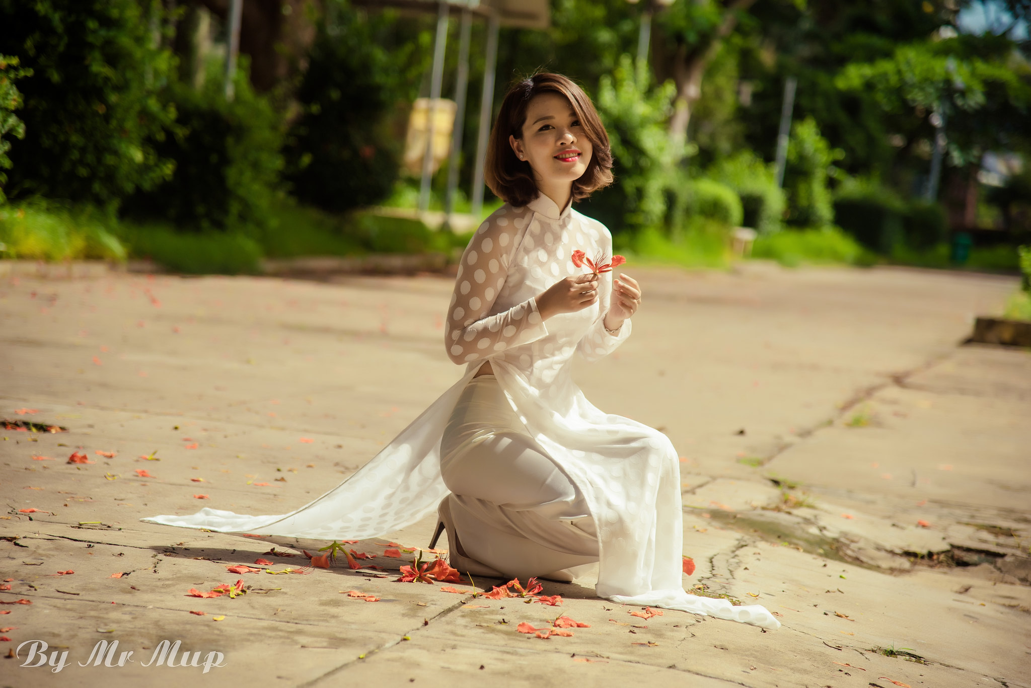Album áo dài trắng duyên thầm nắng [GHHIMO]