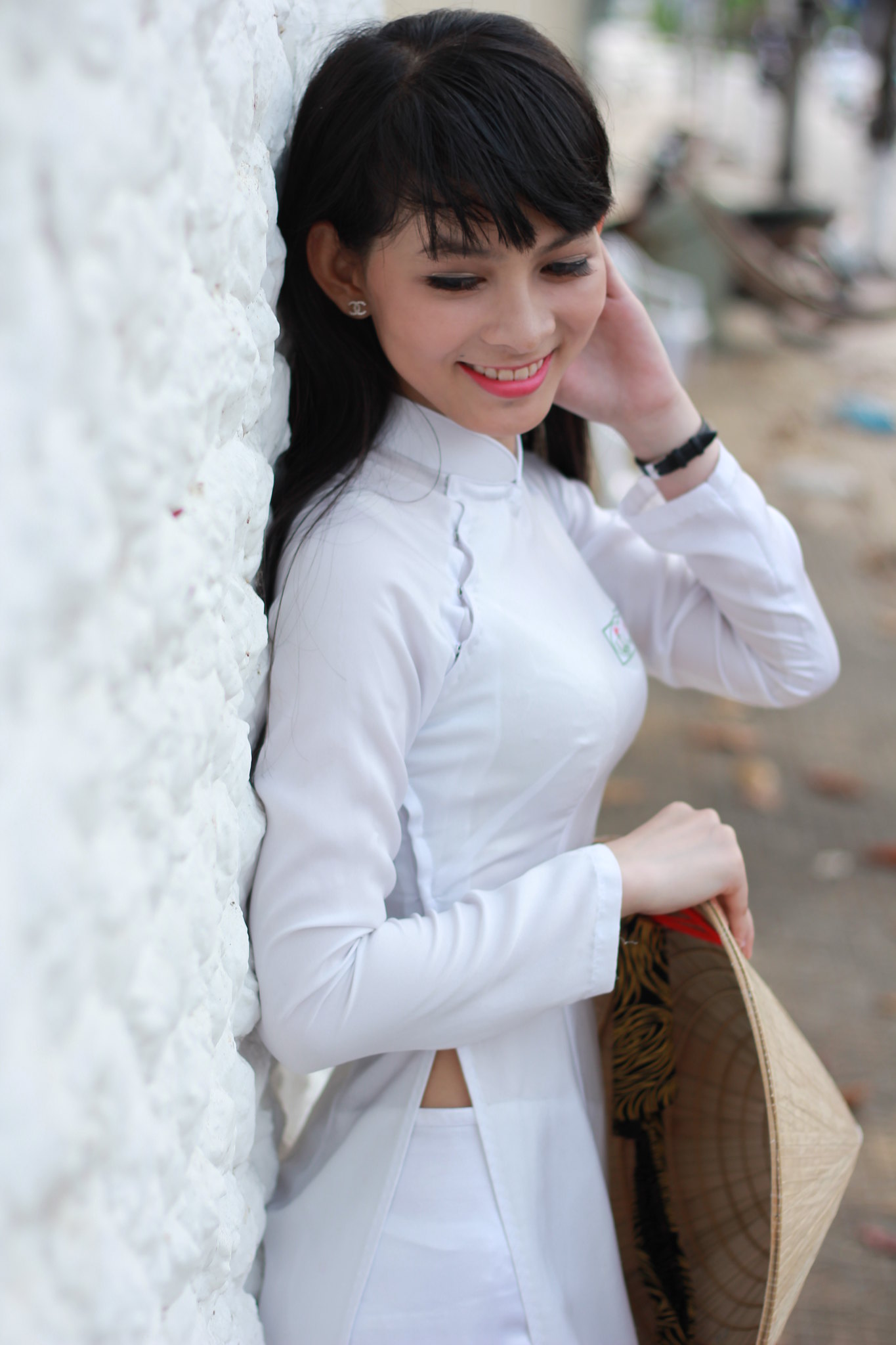 Loạt ảnh áo dài trắng trang nhã [Z0NEQ0]