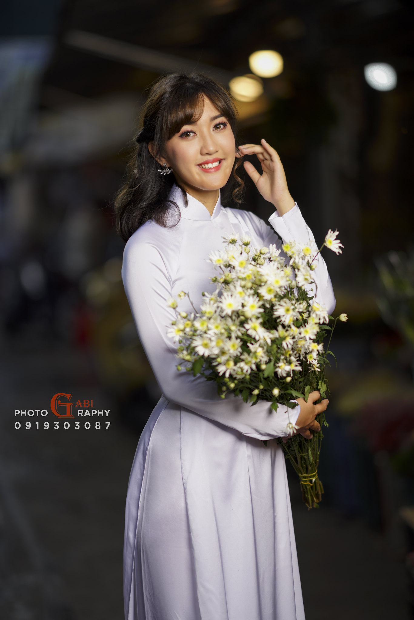 Khoảnh khắc áo dài trắng yêu kiều hoa [BHARHC]