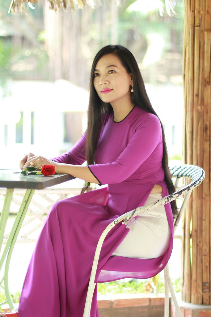 Thanh xuân áo dài hồng áo dài hồng [E6JNS7]