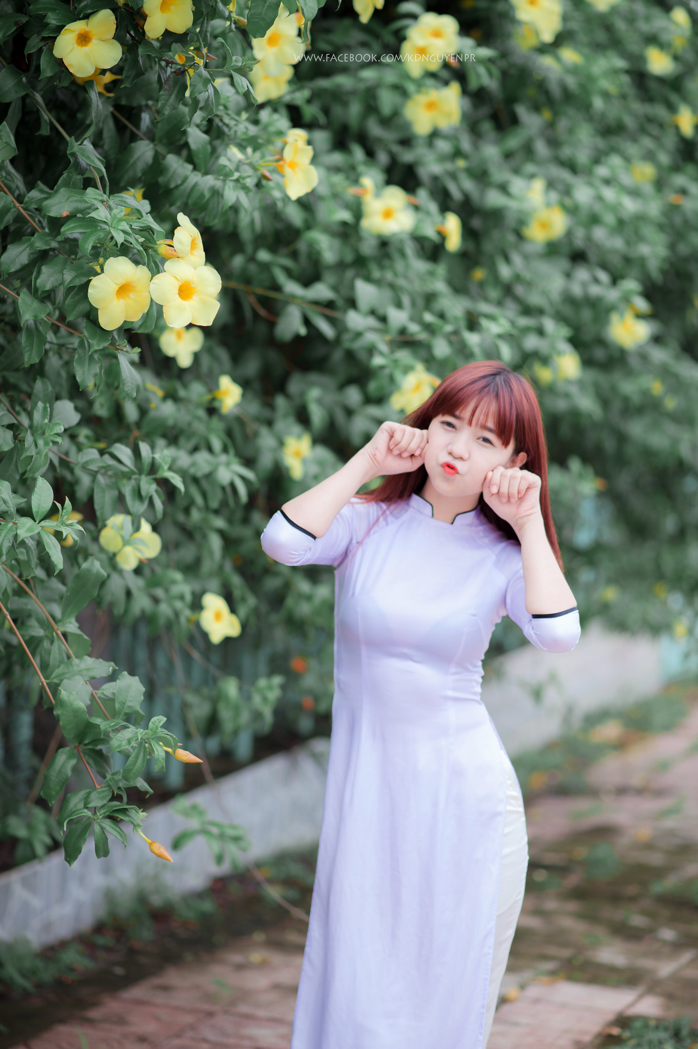 Mộc mạc áo dài trắng nữ sinh [XLSZPS]