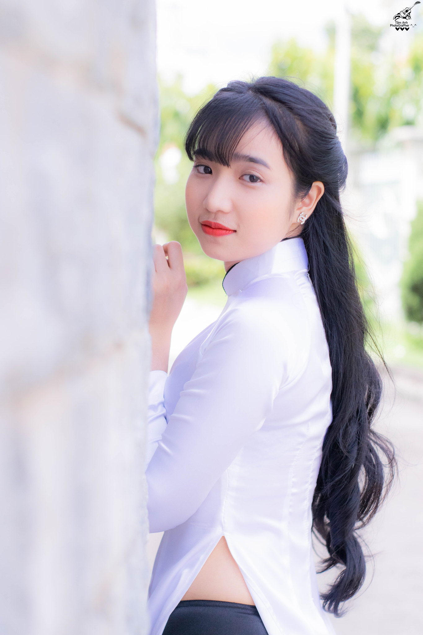 Thuần Việt áo dài trắng tinh khôi [CPCGMN]