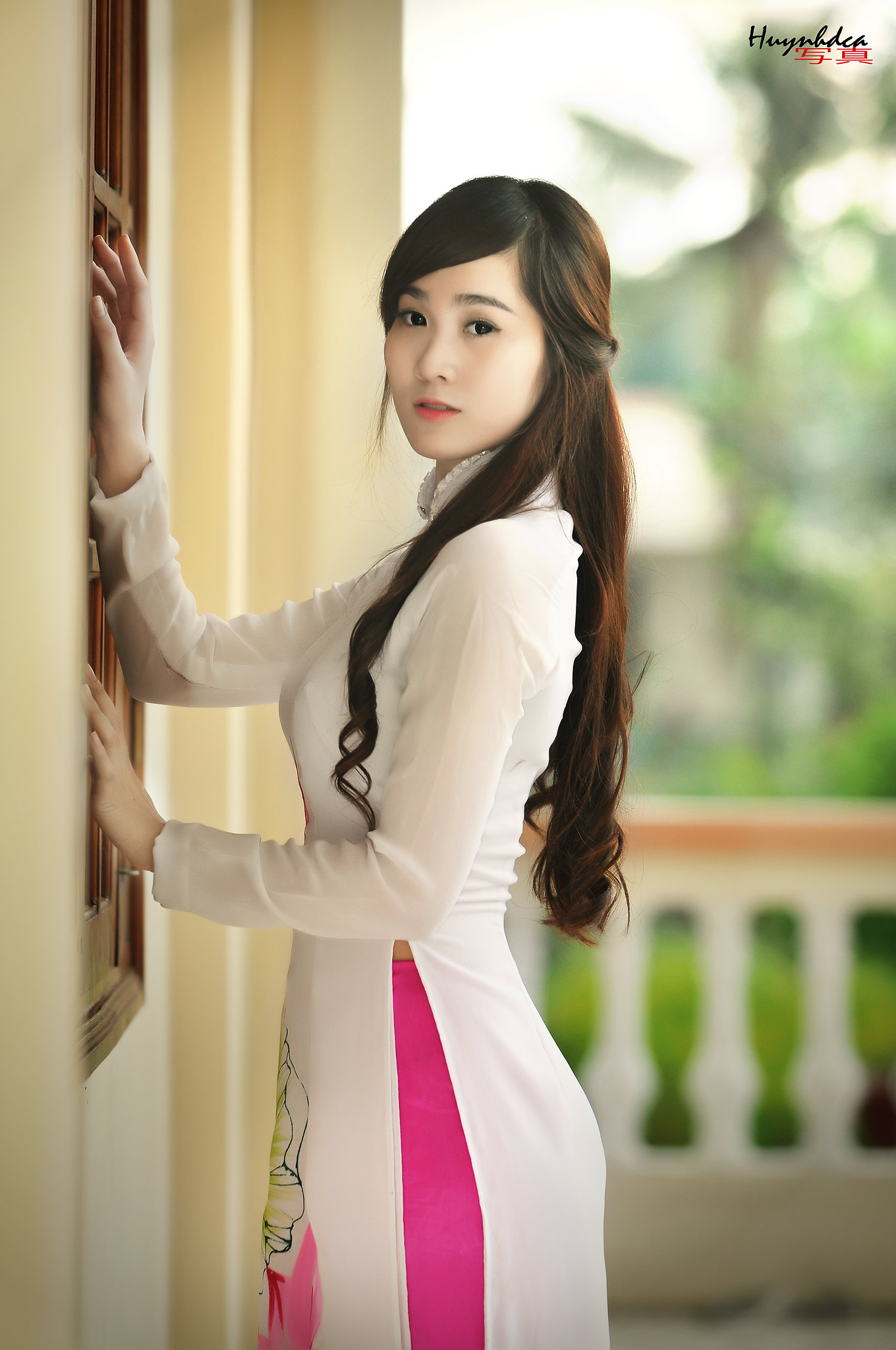 Hình ảnh áo dài hồng tuyển chọn thướt tha [EANII3]