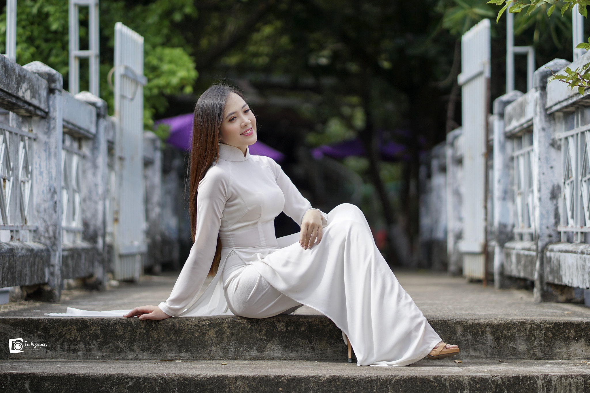 Nổi bật áo dài trắng áo dài trắng [8RGPA0]