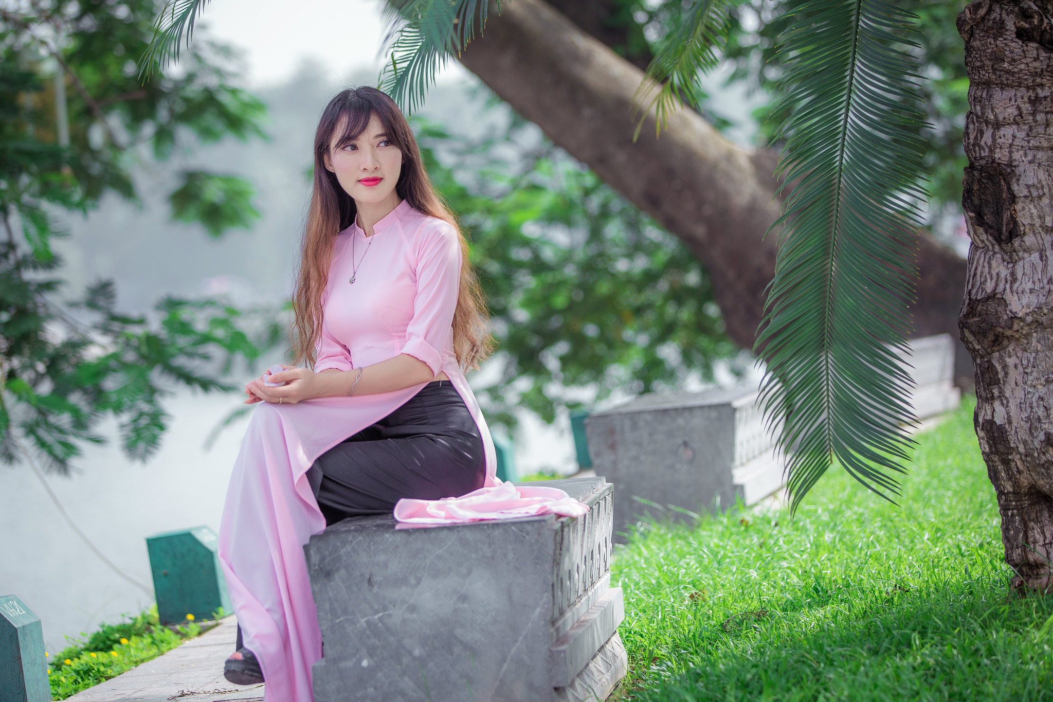 Áo dài trắng thanh xuân [TXXFEE]
