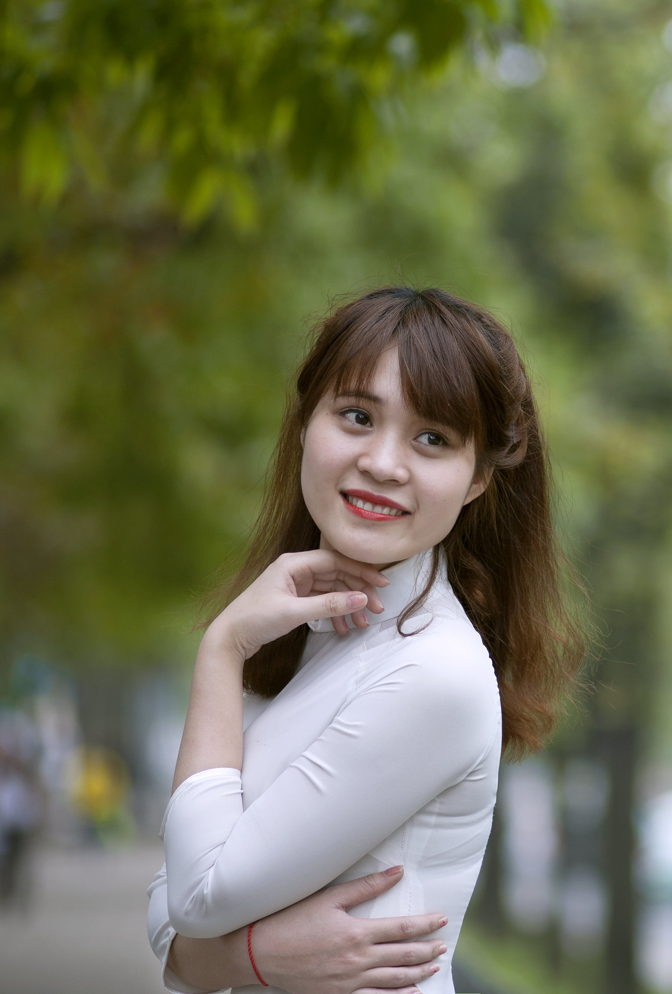 Áo dài trắng kiêu sa [RUZHE2]