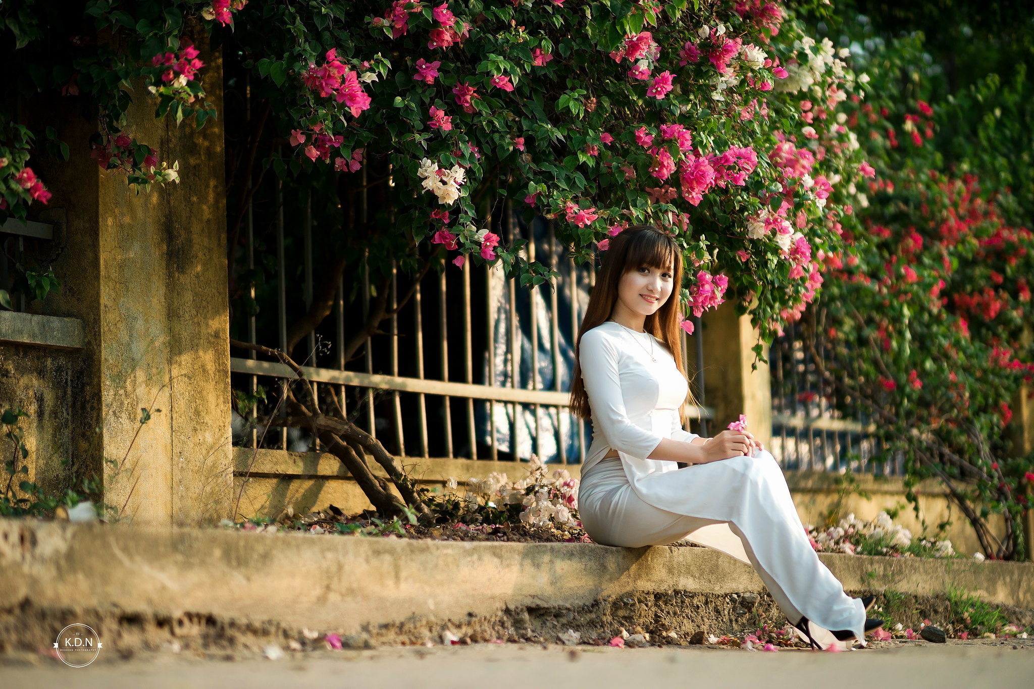Nổi bật áo dài trắng áo dài trắng [5EFND9]