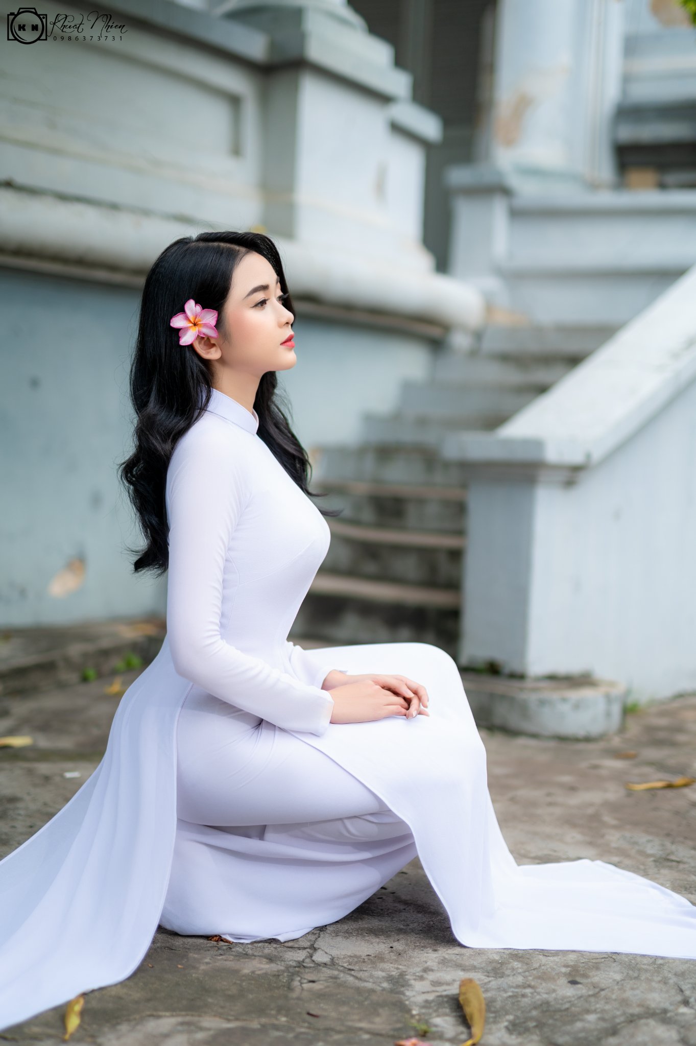 Thuần Việt áo dài trắng [DKRBSQ]
