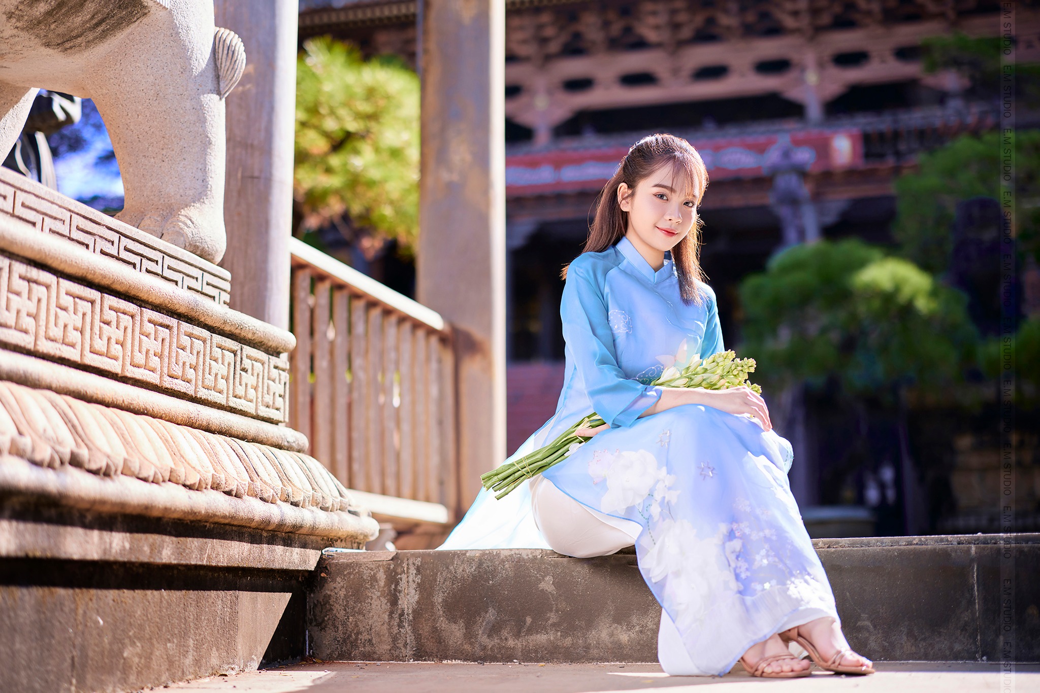 Áo dài xanh thanh xuân [LVTXXH]