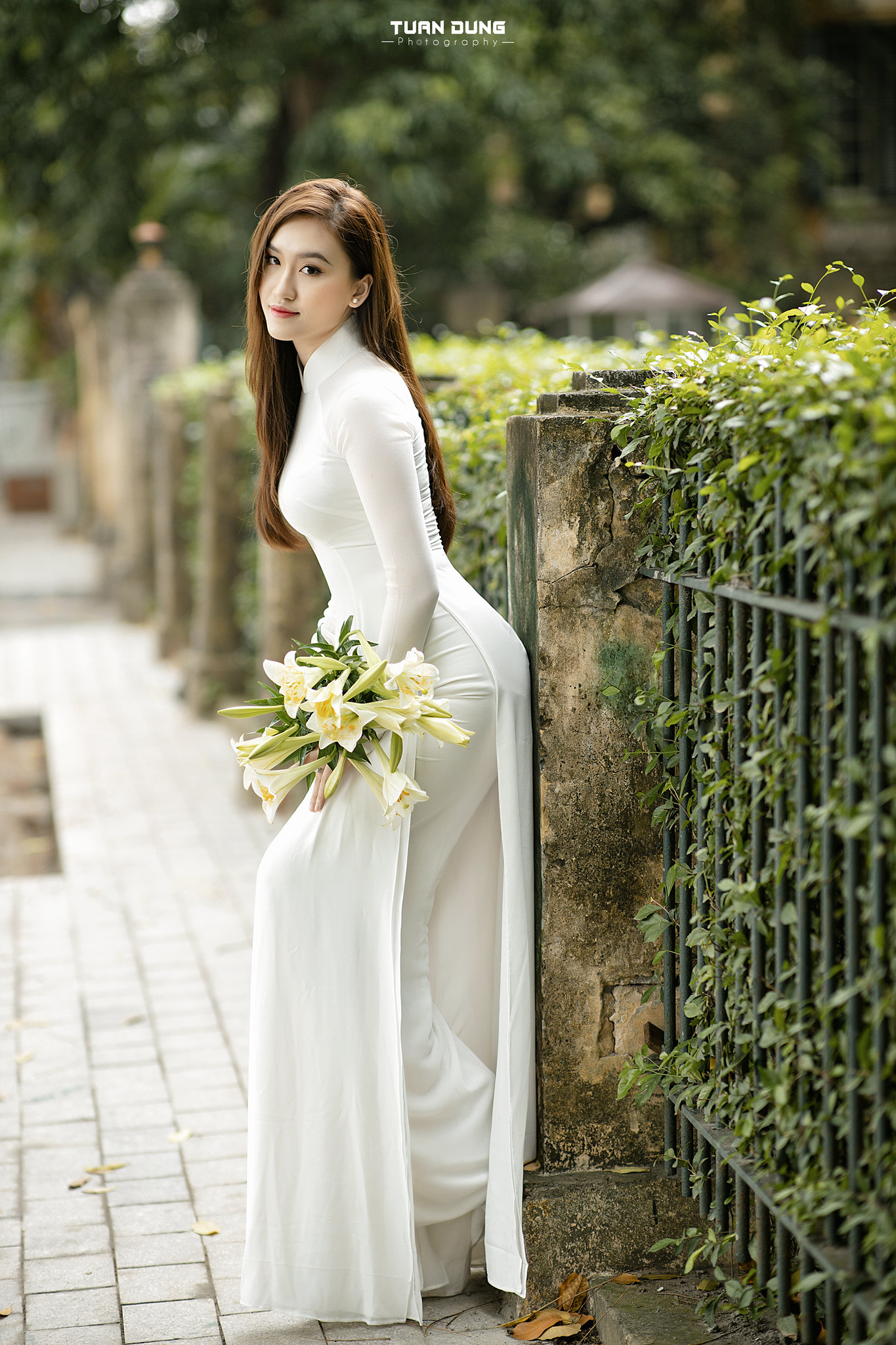 Ảnh áo dài trắng vẻ đẹp Việt Nam [MULKY7]