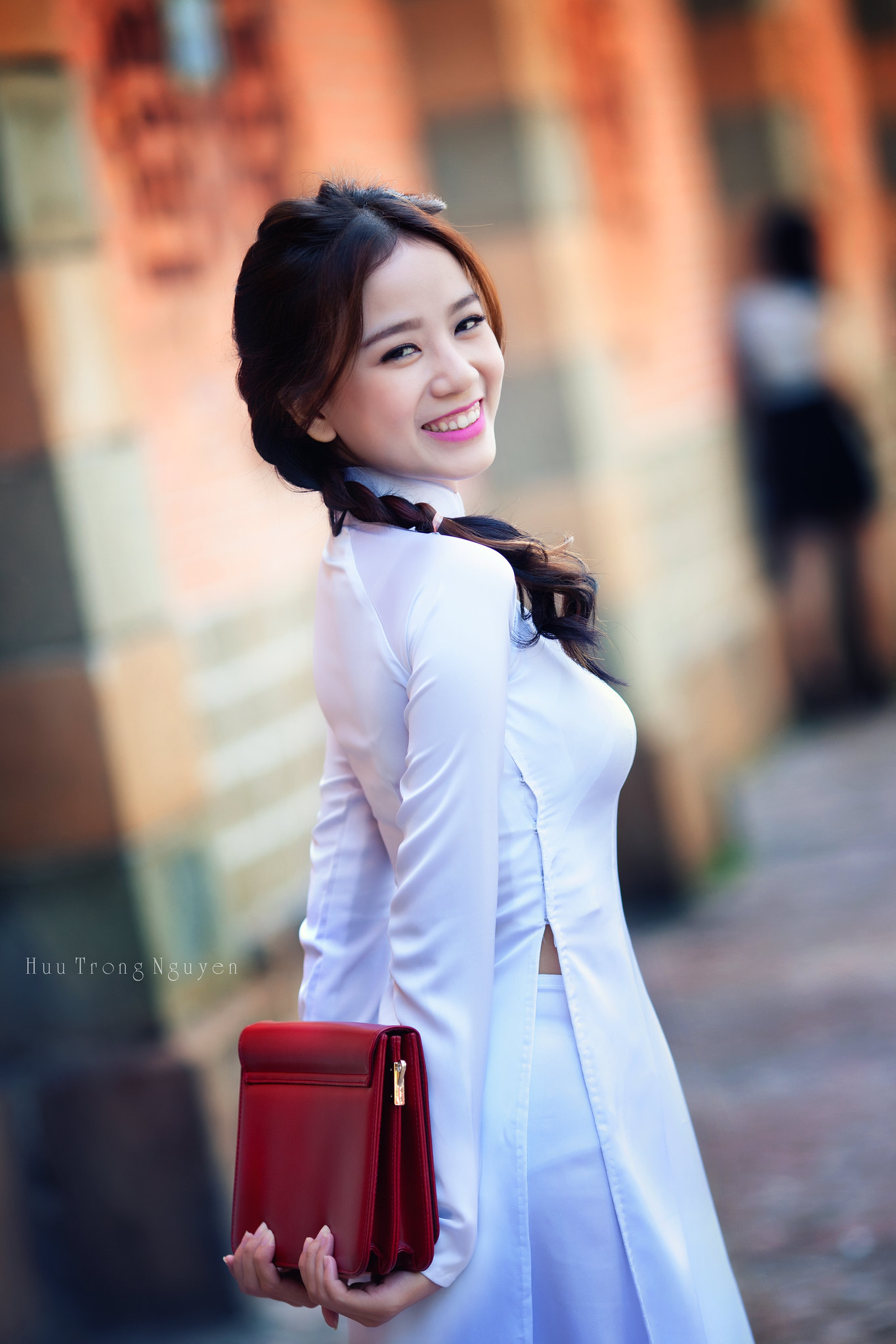 Quý phái áo dài trắng nữ sinh [CSPRY4]
