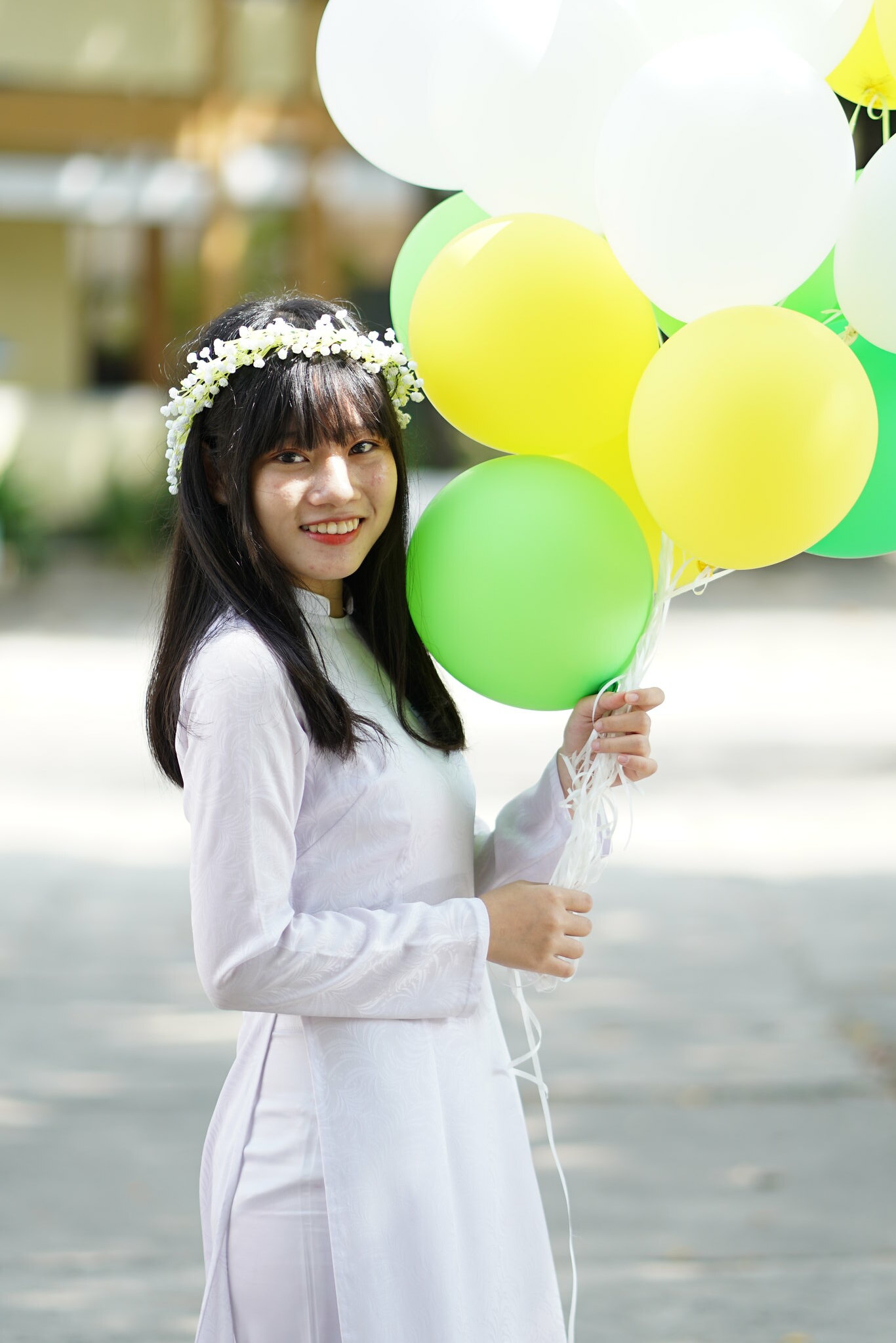 Thanh xuân áo dài trắng áo dài trắng [SCZI71]
