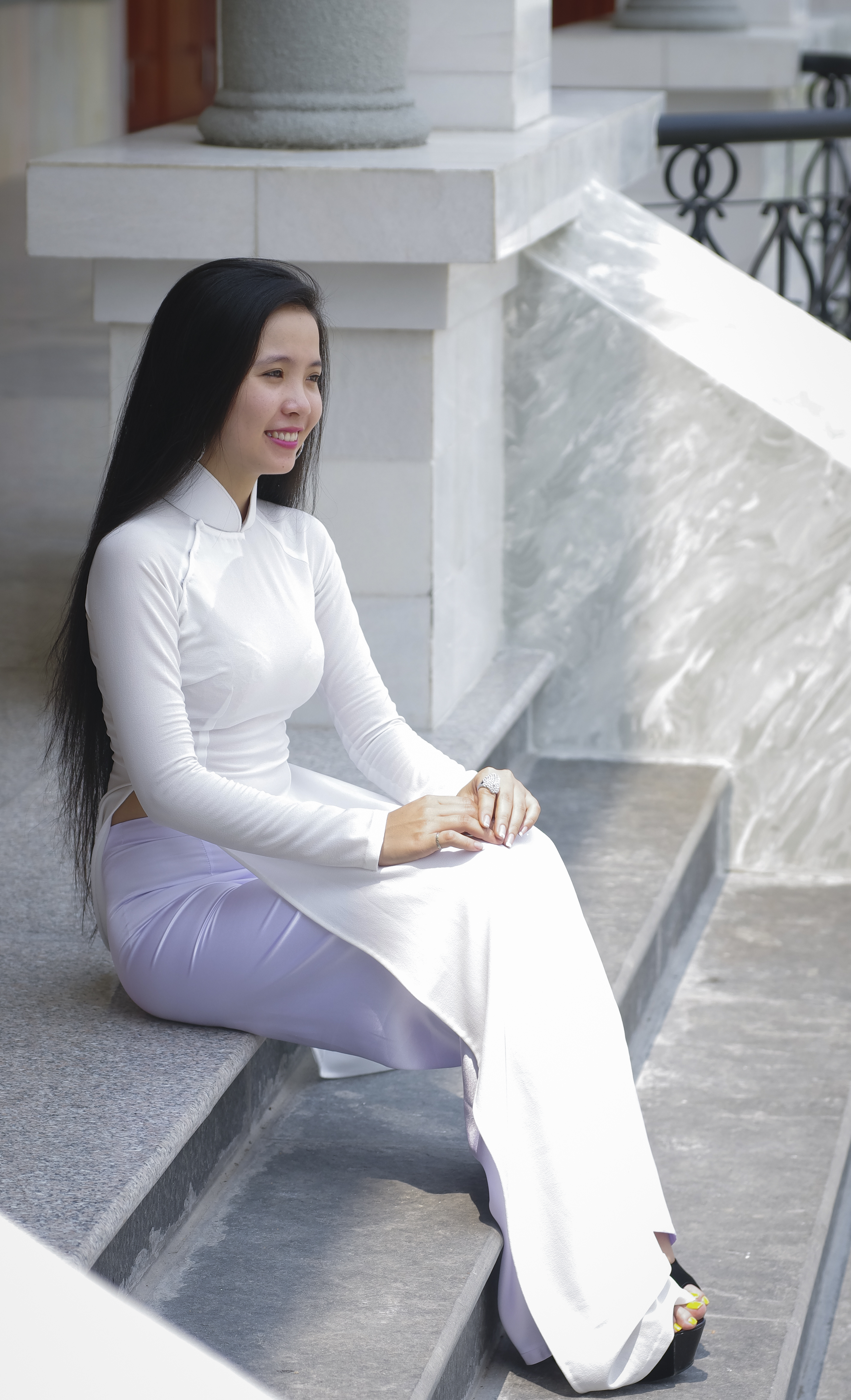 Tinh khôi áo dài trắng [K6HTSS]
