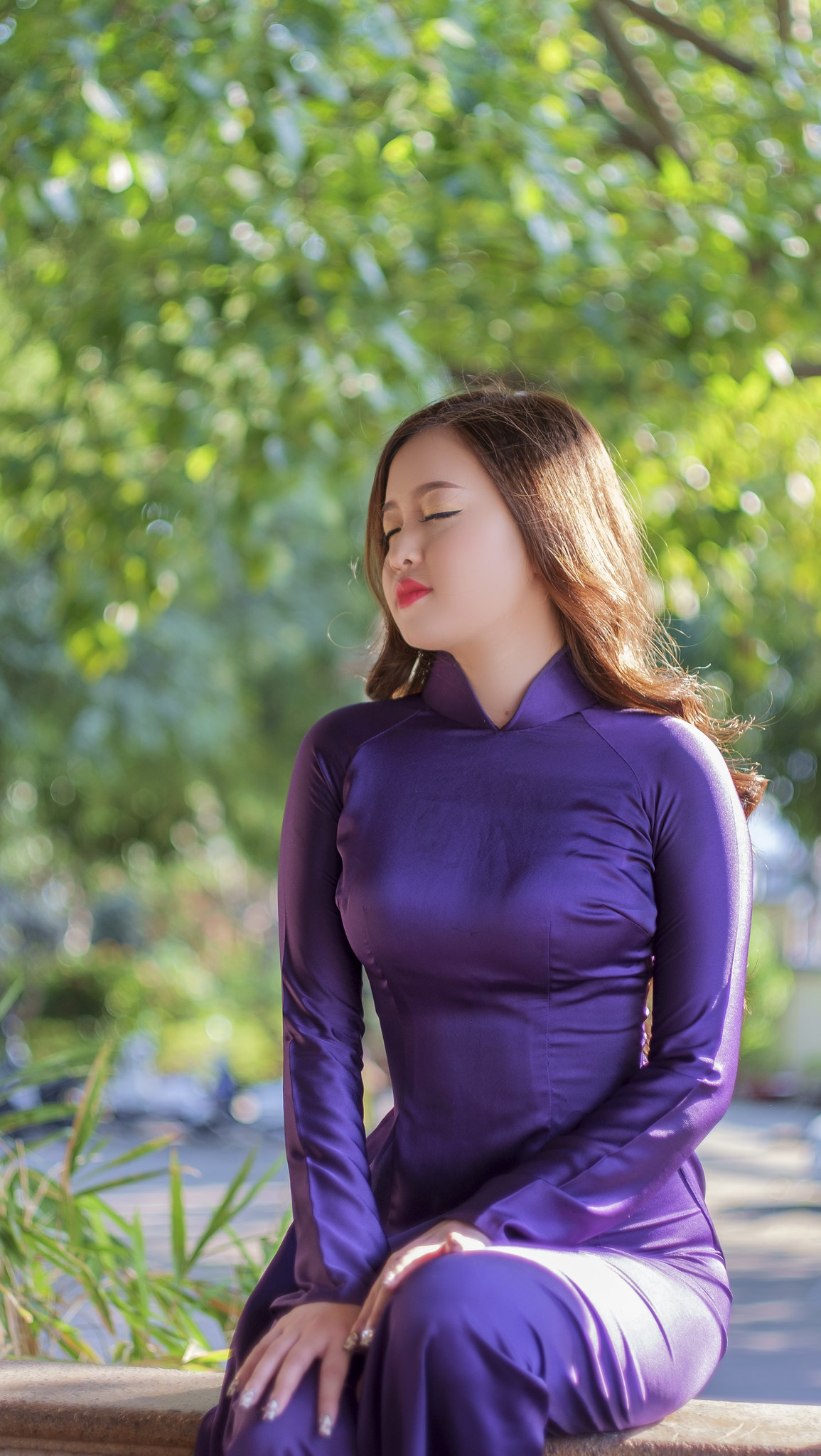 Áo dài tím tuyển chọn [GL4CHG]