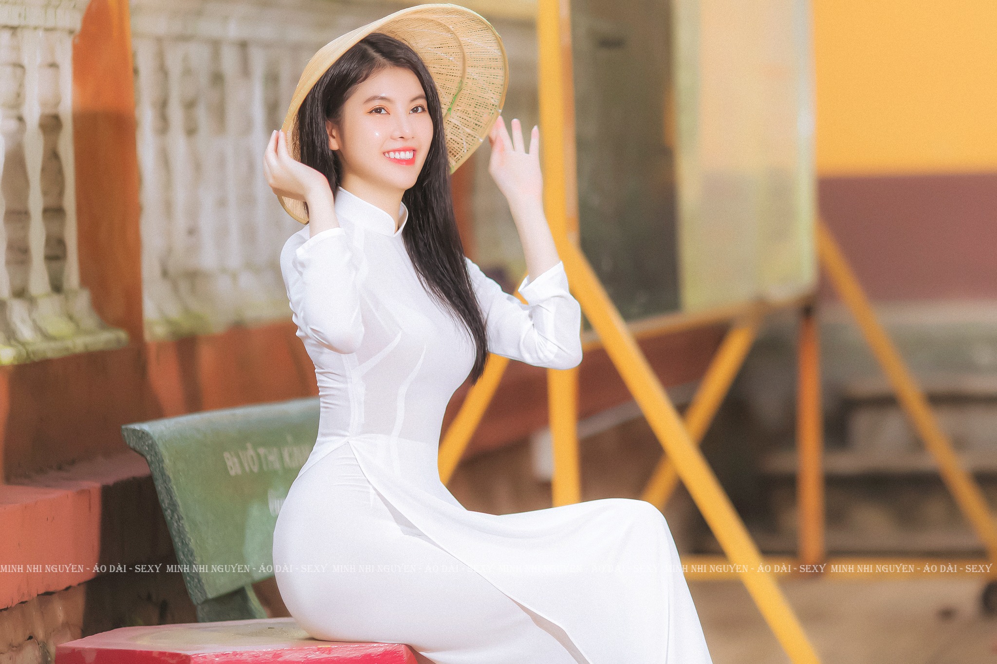 Áo dài trắng nón lá tuyển chọn [PL8MBL]