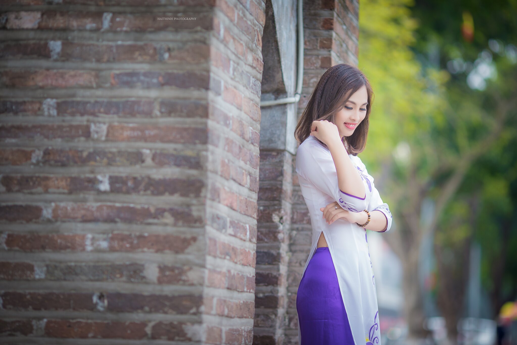 Bộ sưu tập áo dài trắng ấn tượng áo dài trắng [Y6AWQF]