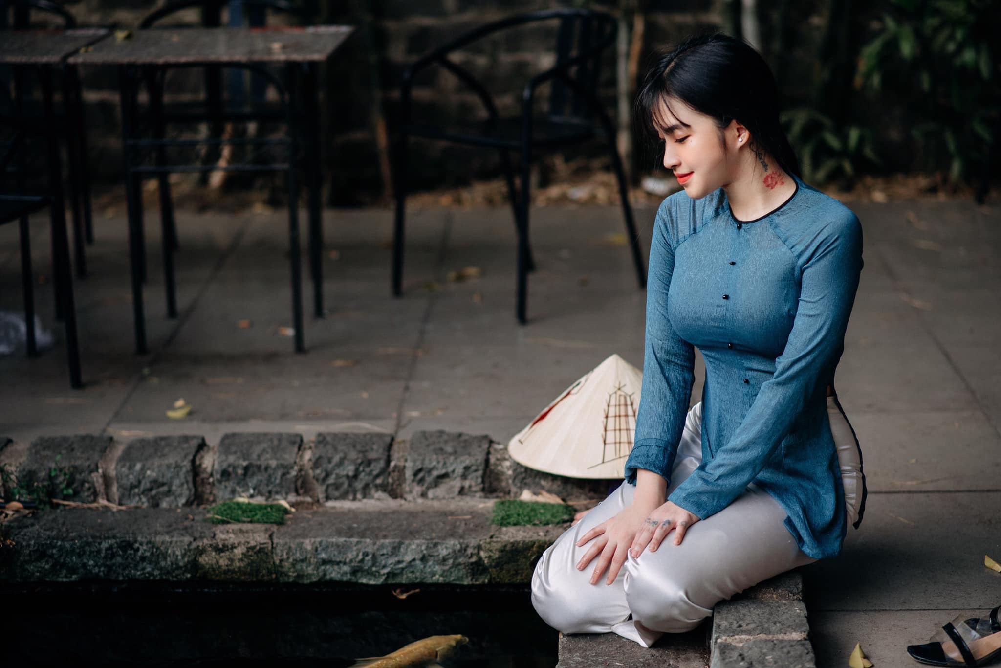Album áo dài xanh cổ điển [ZN2KQ5]