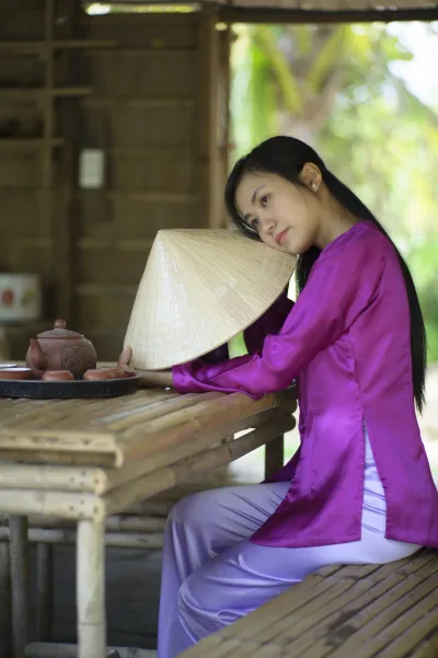 Áo bà ba thanh nhã [4C0PIB]