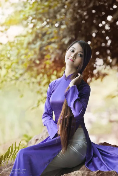 Album áo dài tím đậm chất Việt [YHKBDK]