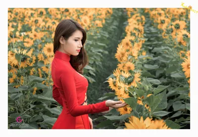 Thuần Việt áo dài trắng hoa [3APNRD]