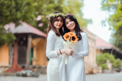 Hút hồn áo dài trắng chị chị em em [JXIO3B]