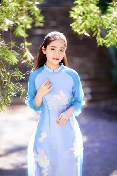 Bộ ảnh áo dài xanh thanh nhã [IRJNTB]