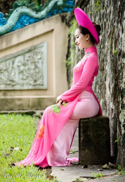 Áo dài khăn đóng girl xinh vẻ đẹp Việt Nam [BYWUAA]