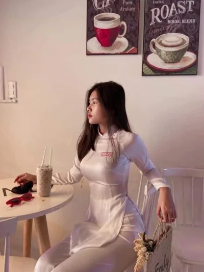 Áo dài trắng album nữ sinh kiêu sa [HUUJHC]