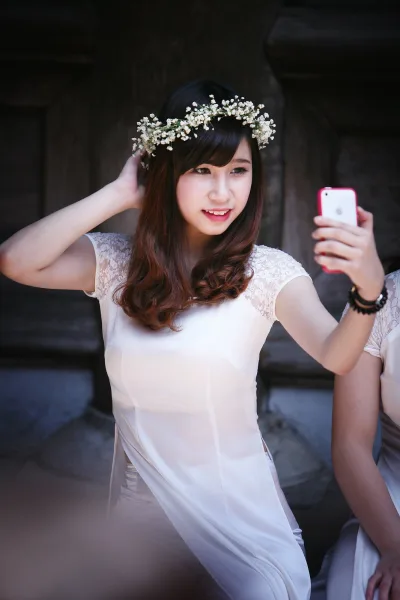 Thanh thoát áo dài trắng nữ sinh [SWODCN]