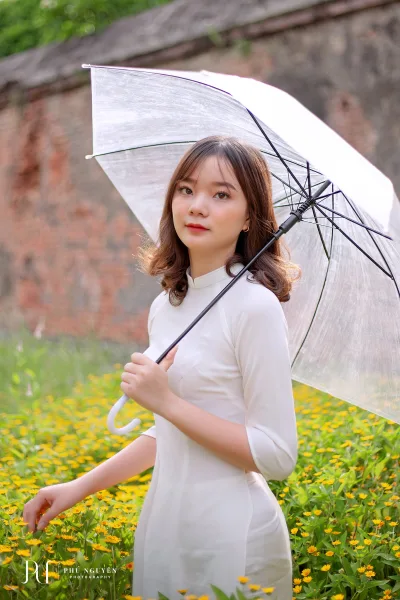 Áo dài trắng hình nền duyên thầm [P2MEUT]