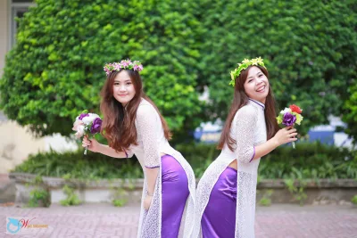 Đậm chất Việt áo dài trắng kỷ yếu [VBNRYL]