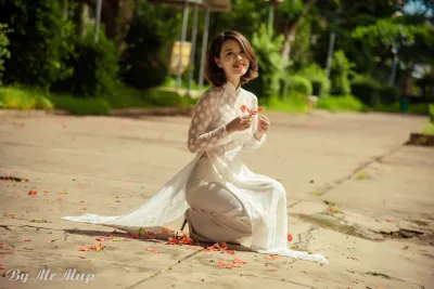 Album áo dài trắng duyên thầm nắng [GHHIMO]