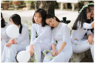 Nét Việt áo dài trắng kỷ yếu [ESCT9O]