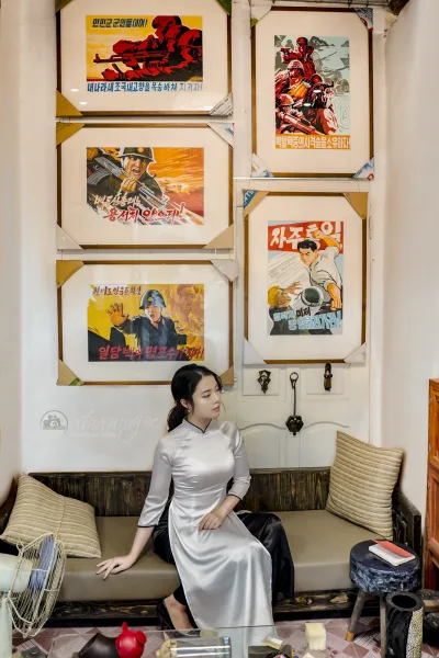 Áo dài trắng áo dài trắng mong manh [NTWHS4]