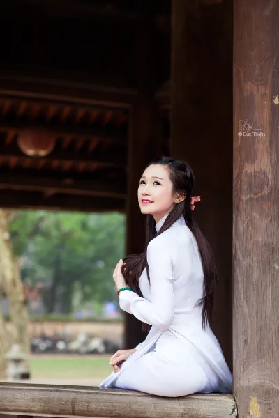 Dịu dàng áo dài trắng [ECJSFK]