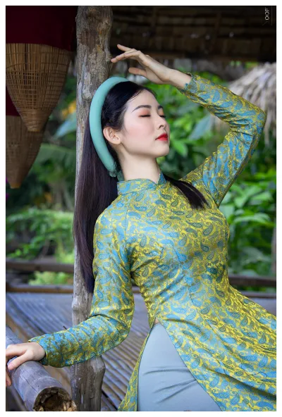 Đằm thắm áo dài khăn đóng [FY2DNY]