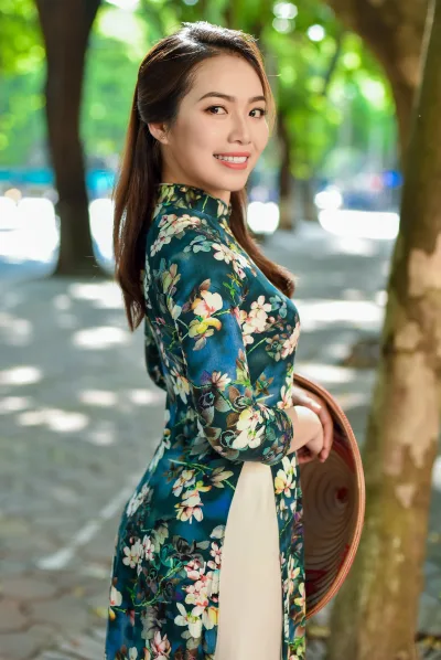Mong manh áo dài họa tiết áo dài họa tiết [9QSEUF]