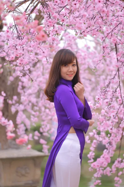 Ảnh áo dài tím yêu kiều [WM2BMX]