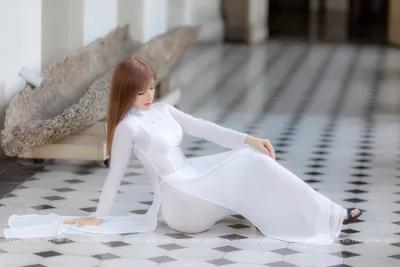 Áo dài trắng tuyển chọn [APQKVJ]