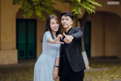 Album áo dài trắng rạng rỡ kỷ yếu [1JCUNB]