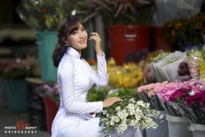Duyên thầm áo dài trắng hoa [DWJAGM]