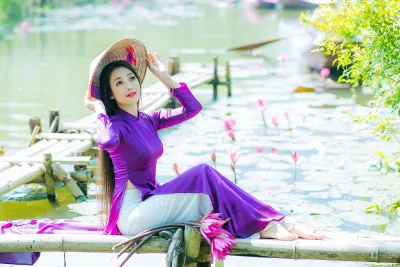 Vẻ đẹp Việt Nam áo dài tím [EPZUWC]