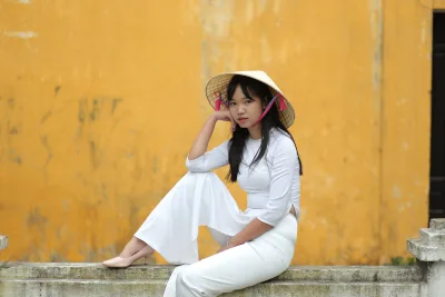 Tuyển chọn áo dài trắng nữ sinh [YADYUY]