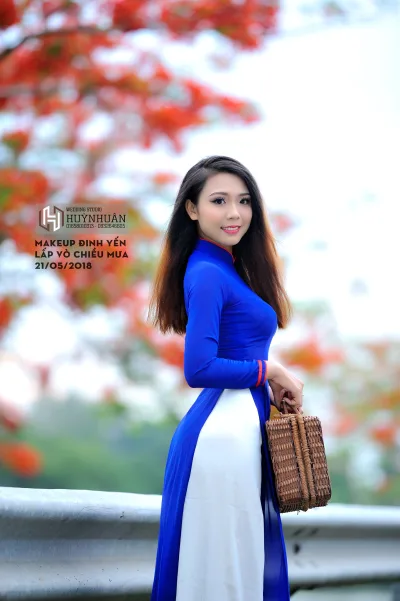 Áo dài trắng nền nã áo dài trắng [K26LCU]