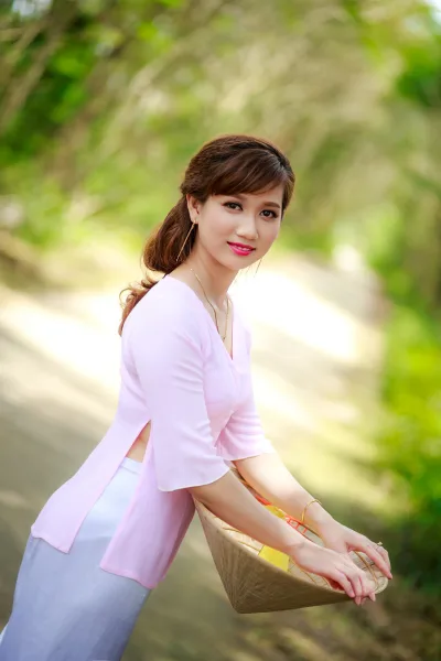 Cách tân áo bà ba hoài cổ áo bà ba [SWYFEU]