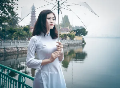 Dịu dàng áo dài trắng nuột [J1HKFJ]